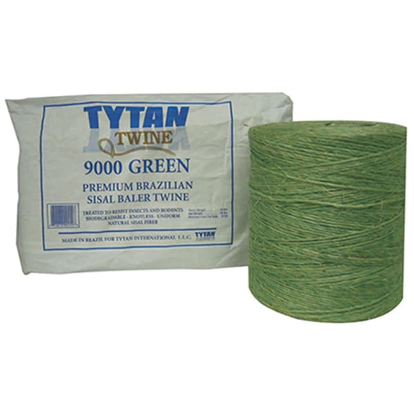 Tytan International SBT72GRTY Premium Brazilian Sisal Baler Twine - 7.200 ft., Green TY576891 - main